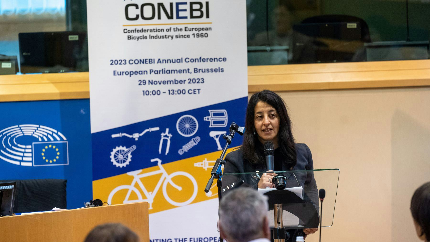 “The time has come for a strong commitment at EU level to cycling as a fully-fledged mode of transport and to its industry as one of the key industries in Europe,” MEP Karima Delli told the audience of the CONEBI annual conference. 
