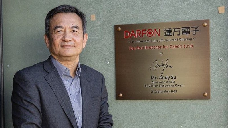 “This facility is a showcase of our meticulous attention to detail and of our relentless pursuit of excellence,” said Darfon’s Chairman & CEO Andy Su. – Photo Darfon