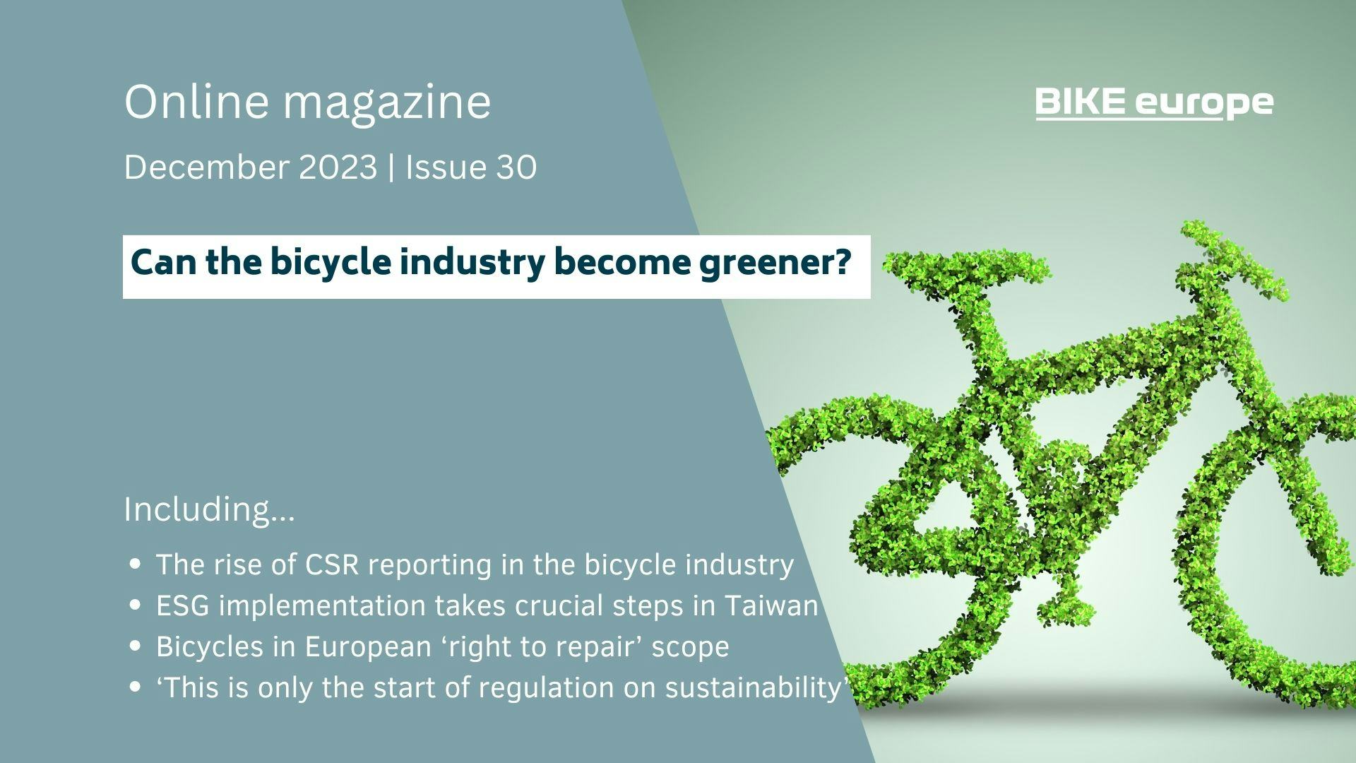 Can the bicycle industry become greener?