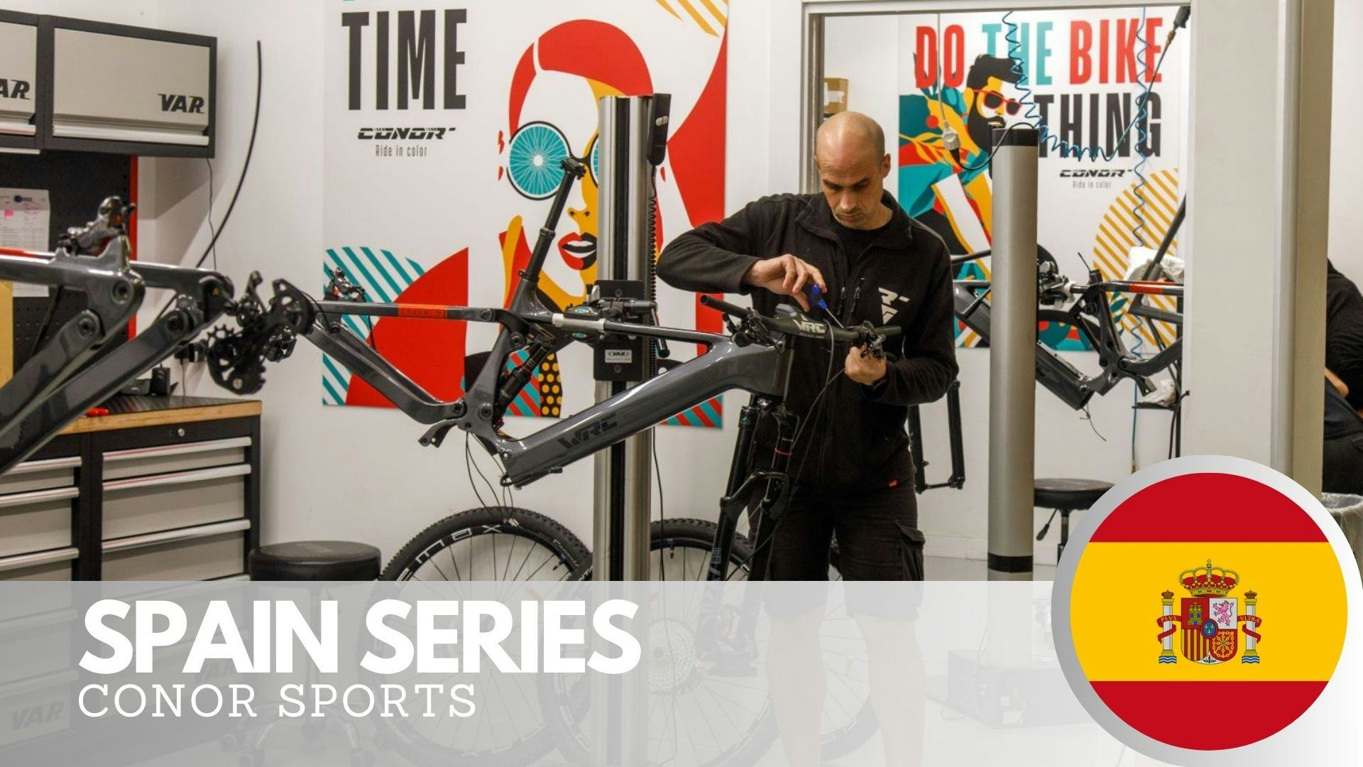 All bicycles under the company’s premium brand name WRC (World Race Conor) and e-bikes are assembled at Conor Sport’s headquarters in Egües. – Photo Dieter Wertz