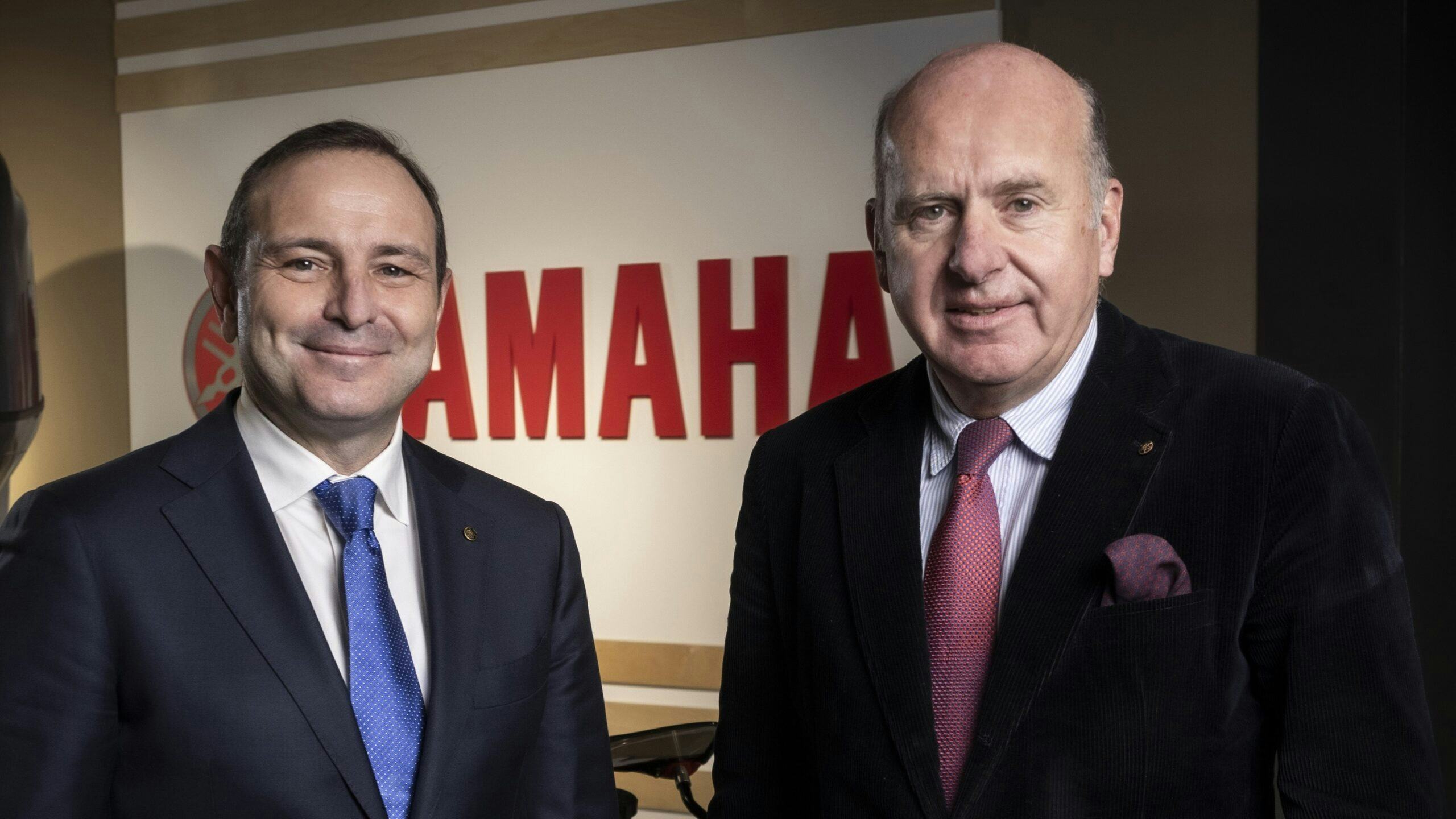 “I want to bridge technology in Japan with the market needs in Europe,” said Eric de Seynes (r.) who hands over his position to Olivier Prévost (l.) – Photo Yamaha