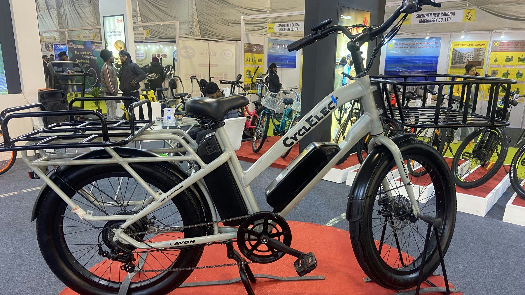 As could be seen at CFOSE, Indian OEMs are graduating towards high-end push bikes and e-bikes for the European market. – Photo Satnam Singh