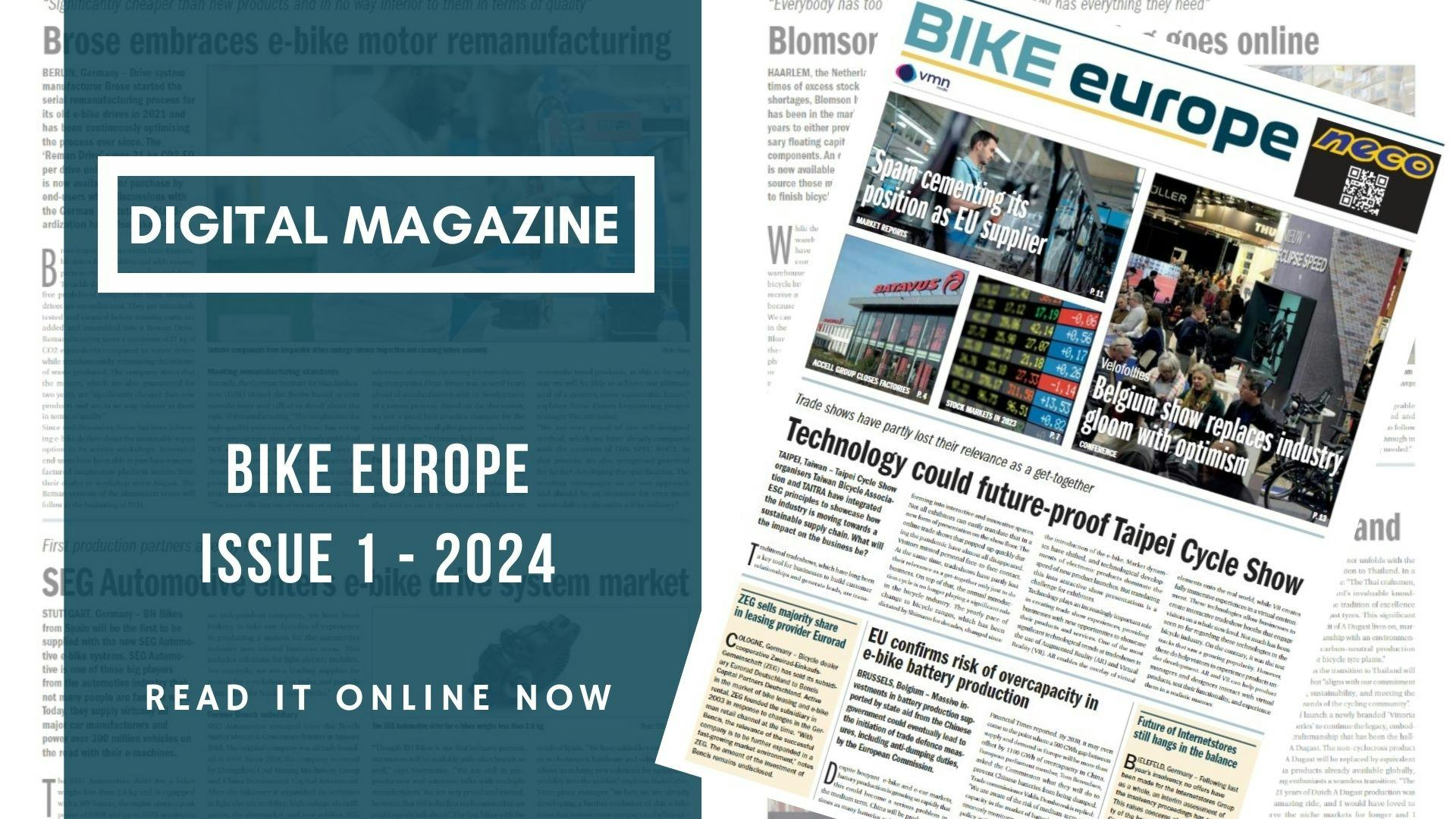 Bike Europe issue 1/2024 available online now