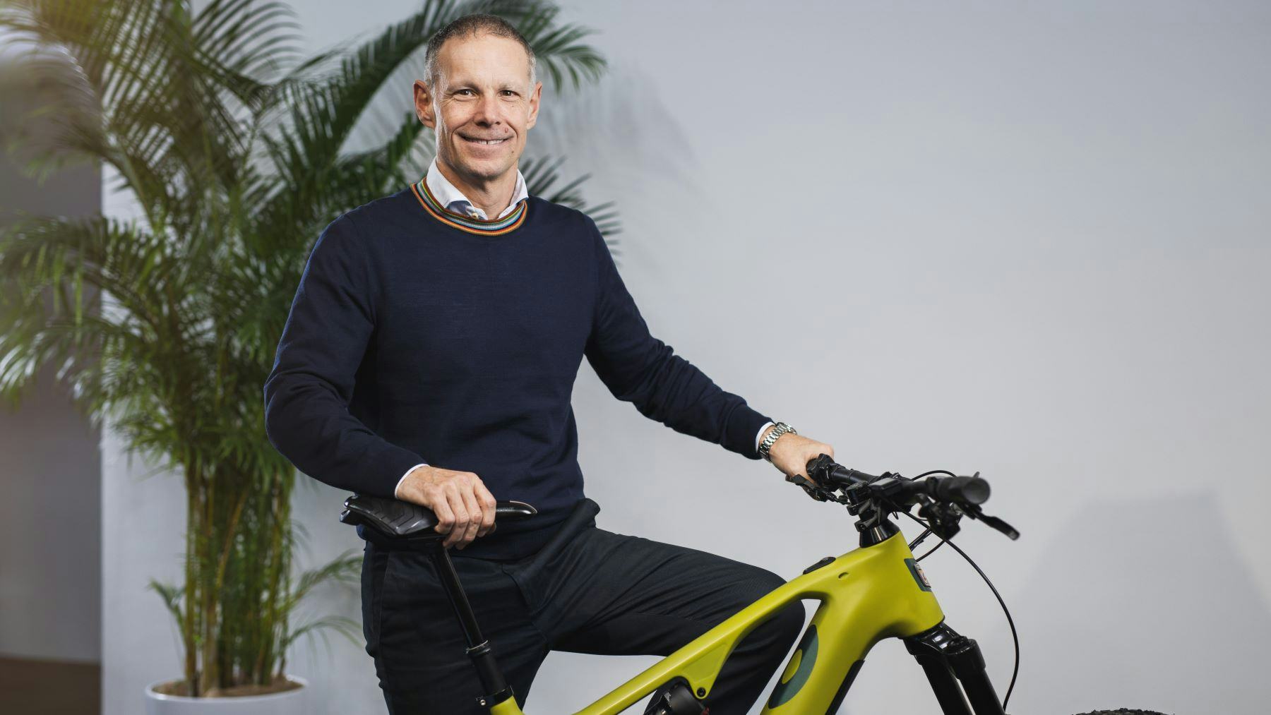 Moving in early 2023 from German Cycle Union to Swiss SEMG, CEO Frank-Simon Aeschbacher is guiding M-Way’s expansion into Germany. – Photo M-Way