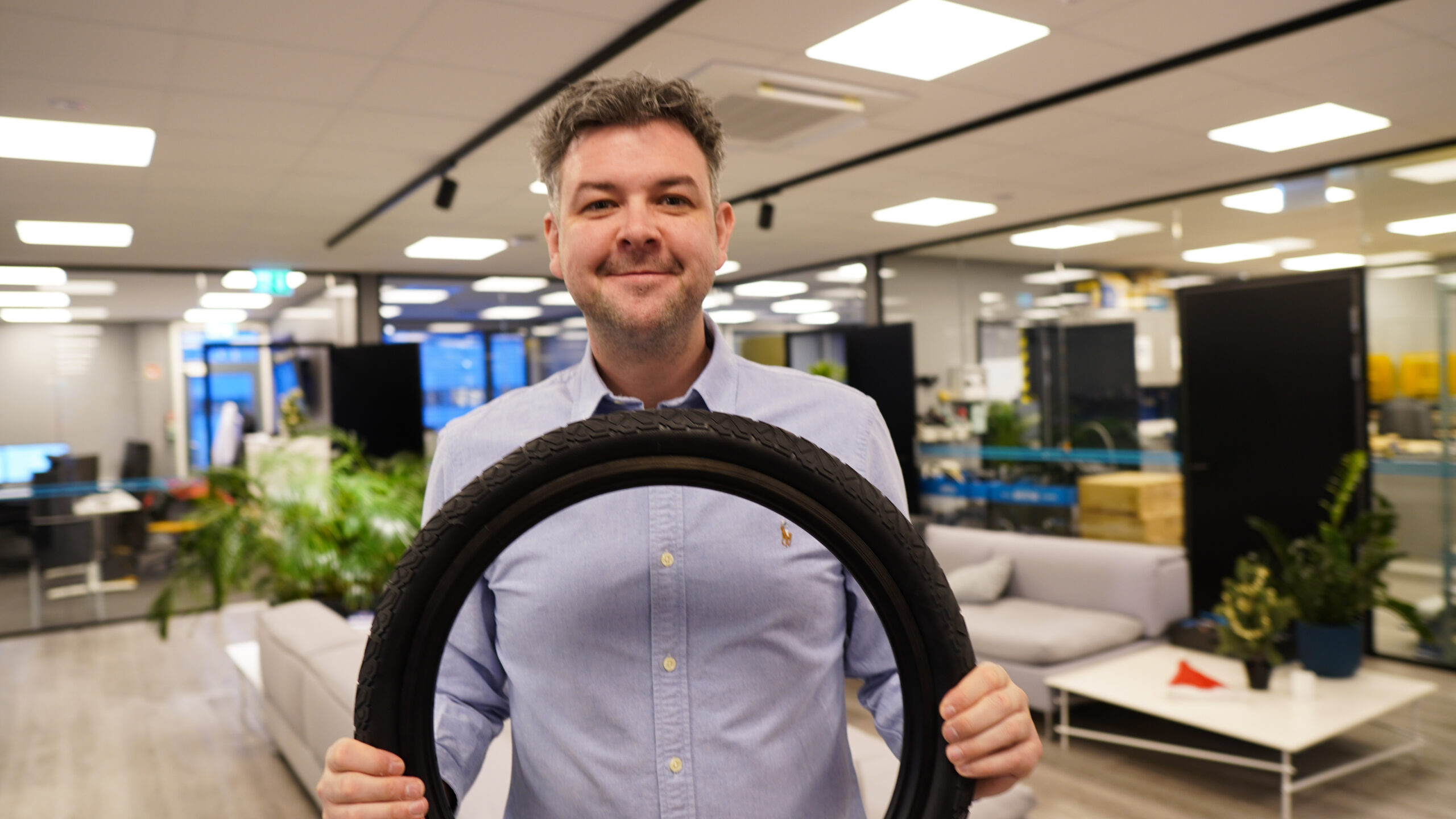 Norwegian company reTyre welcomes new CCO and showcases its rubber-free tyres at Taipei Cycle