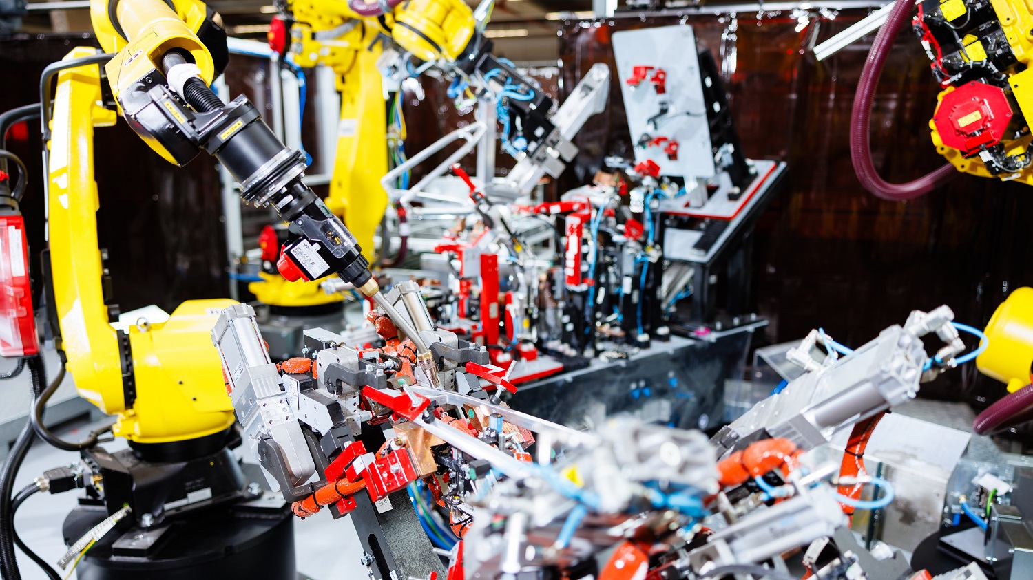 VDL focused on scalable, automated and robotic welding of aluminum frames. – Photo VDL