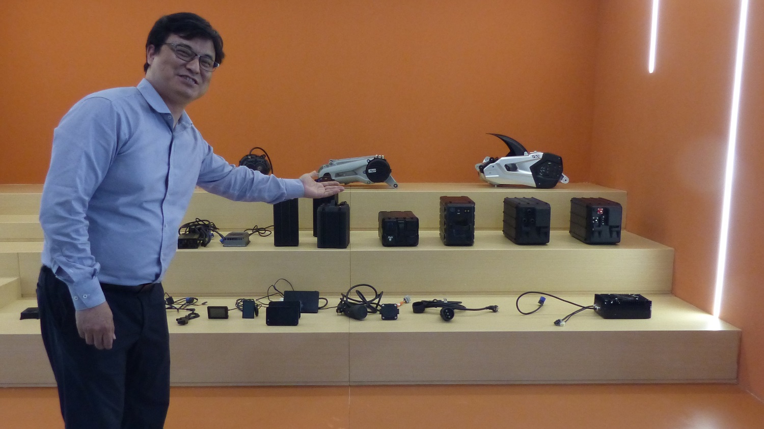 “We were surprised to receive so much positive response on our presentation at China Cycle show early May this year,” says Sunny He, as co-founder of Bafang in charge of T&D. – Photo Bike Europe