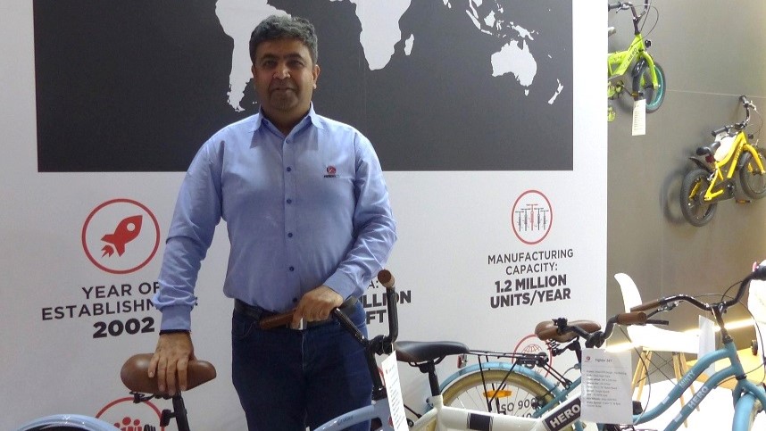 Hero Ecotech Ltd. managing director Gaurav Munjal is one of the Indian companies who has seen a steady growth of the EU trade over the years. – Bike Europe