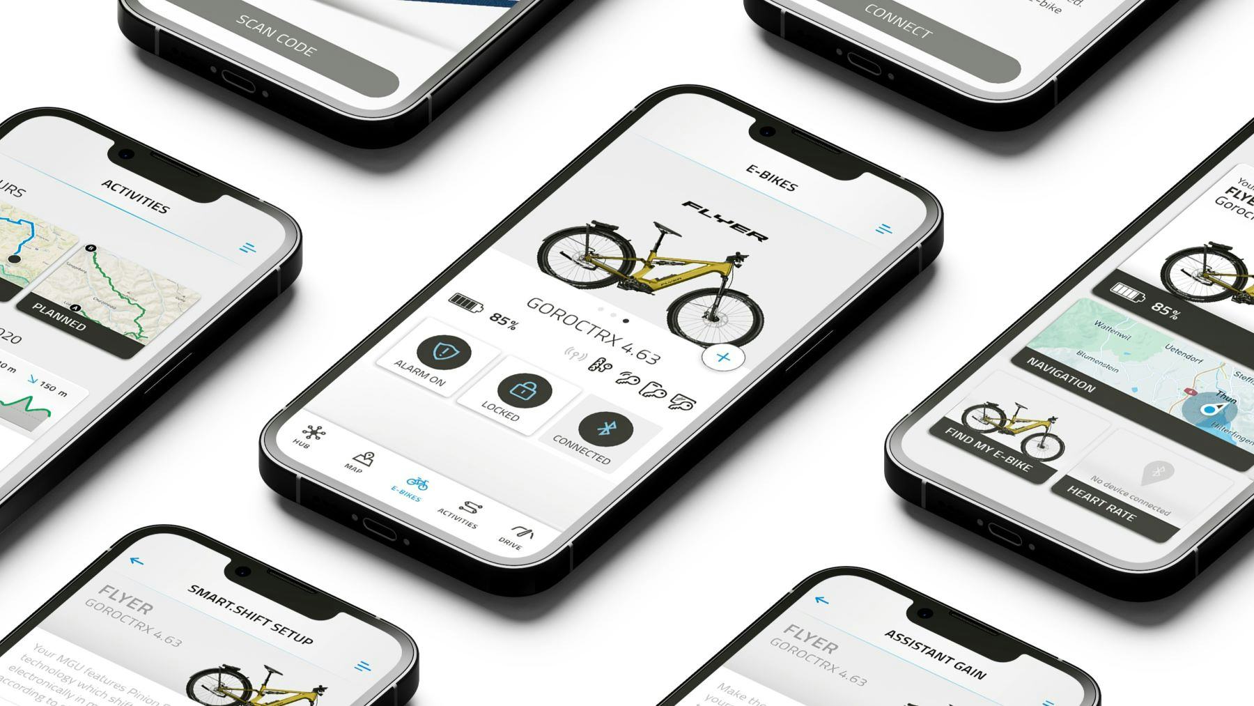 Biketec’s FIT system connects electronic components from various manufacturers into a "best-in-class" system, providing intelligent and flexible solutions for e-bike manufacturers, retailers, and consumers. – Photo BRP