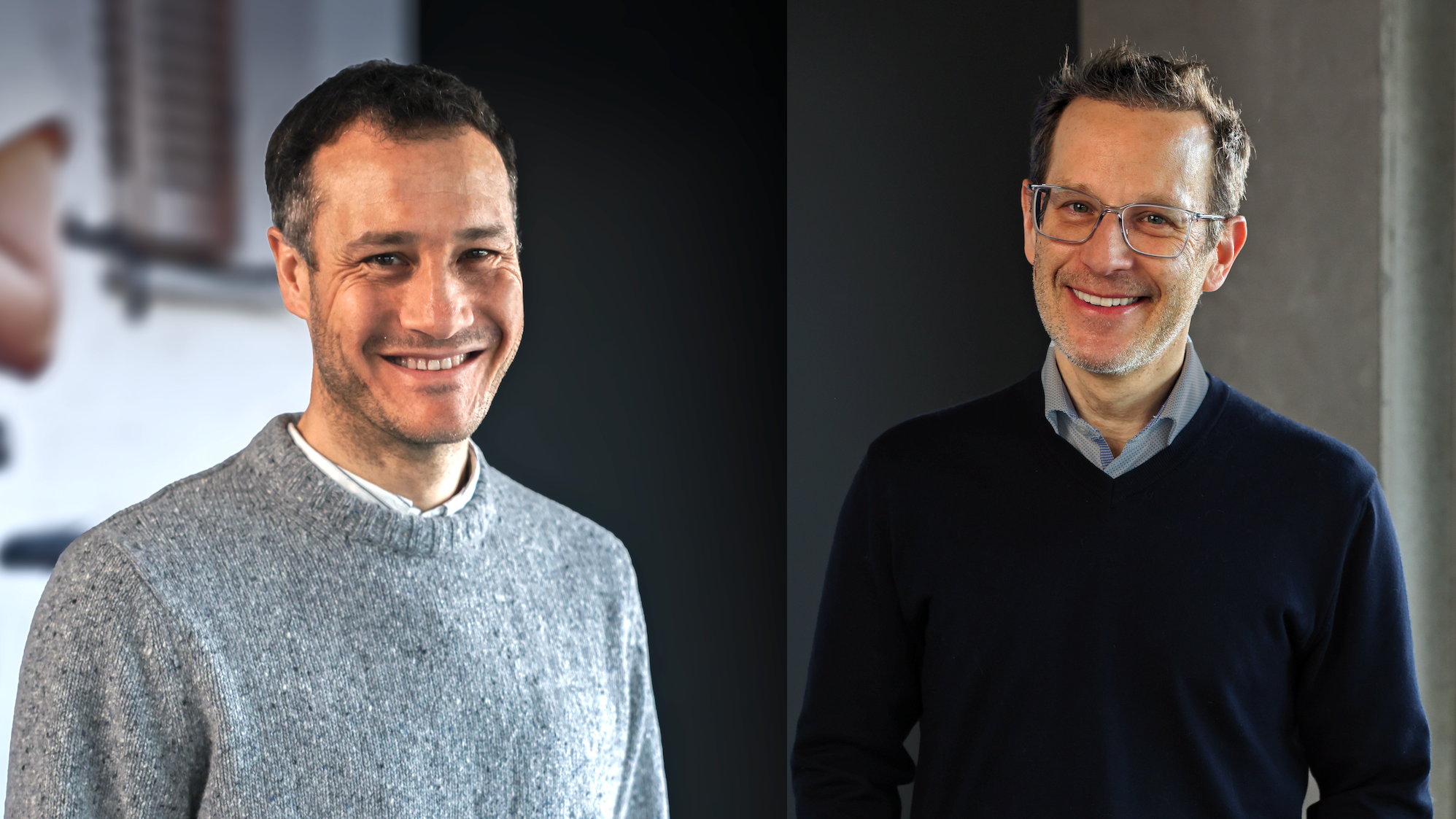 Florian Klingseisen (l.) and Eric Sakalowsky. – Photo Porsche eBike Performance