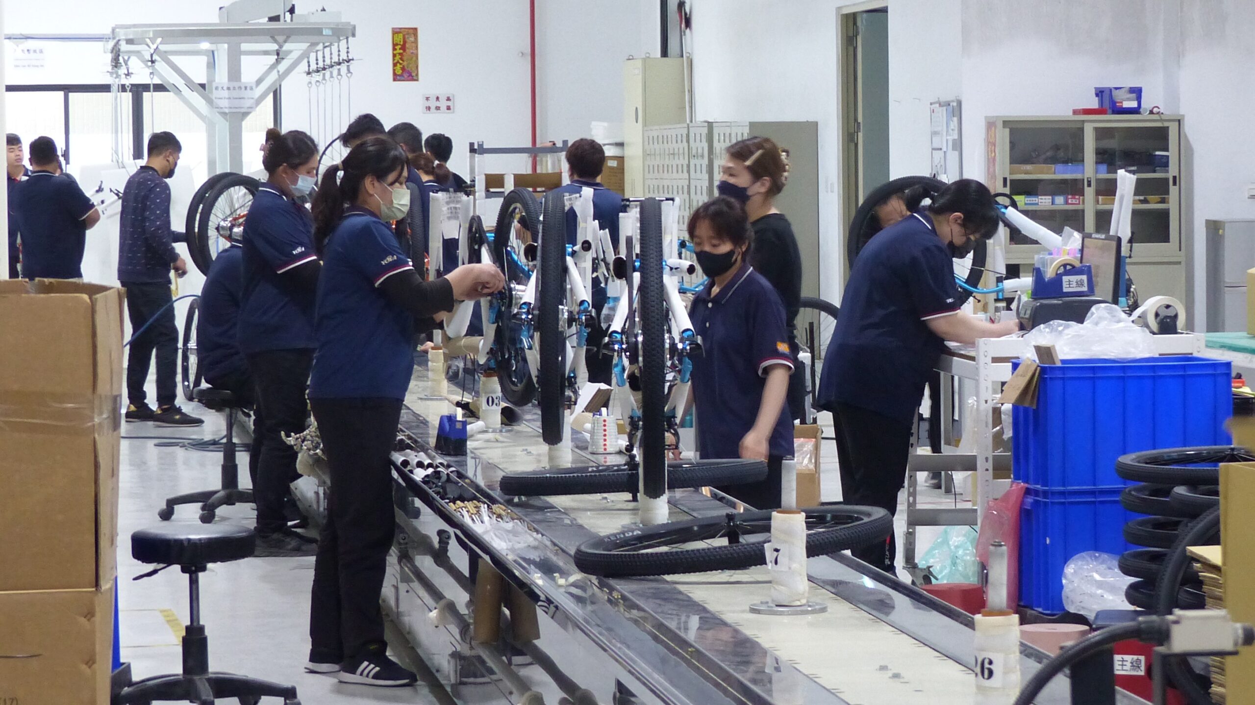 儘管2024年產能縮減，Yota Cycles善用這段時間改善南投廠的生產流程。照片來源／Bike Europe