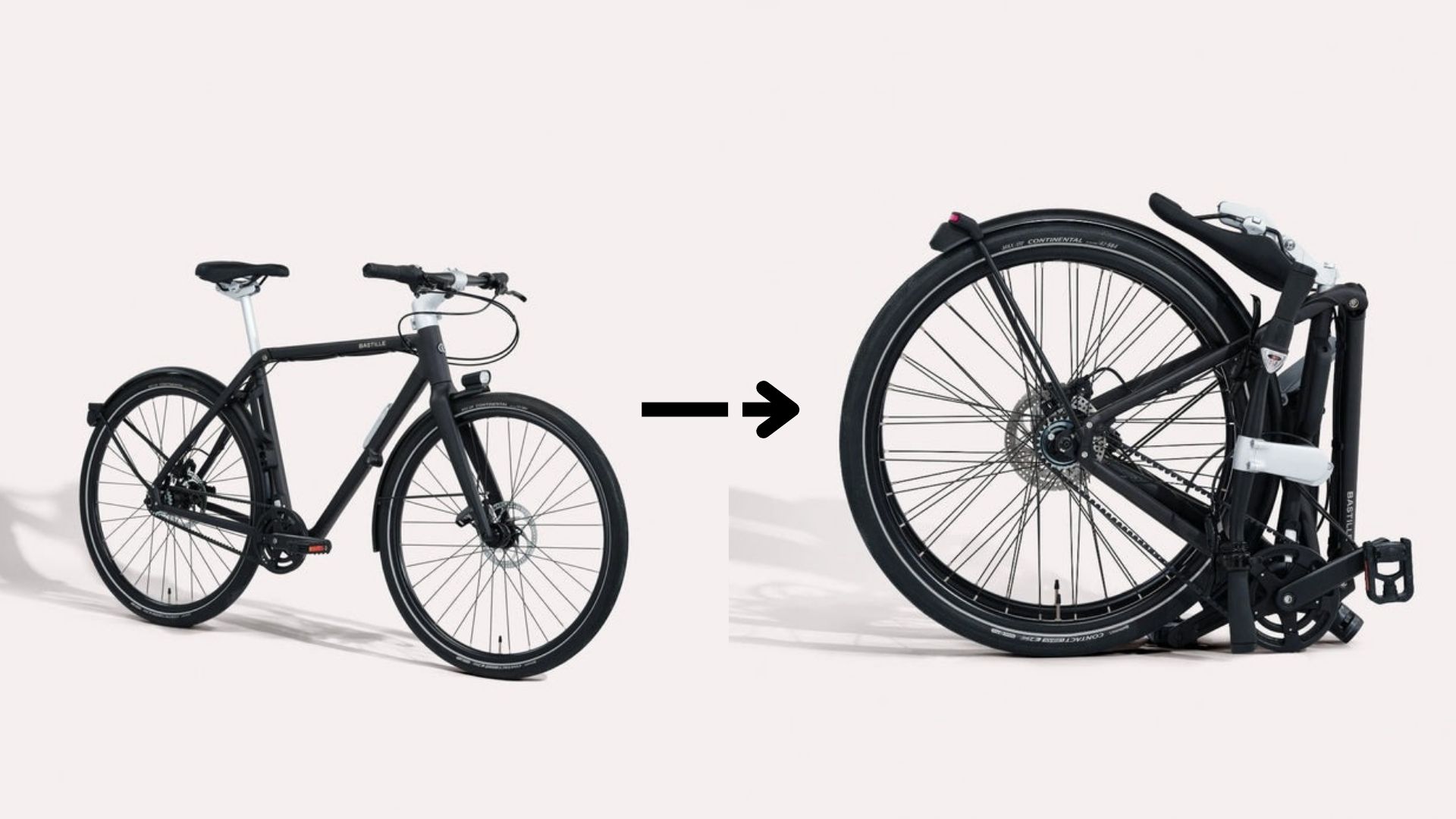 Designed, manufactured, and assembled entirely in France, the Bastille folding bike represents a decade of effort to merge sharp design with high-performance cycling. – Photo Bastille Cycles