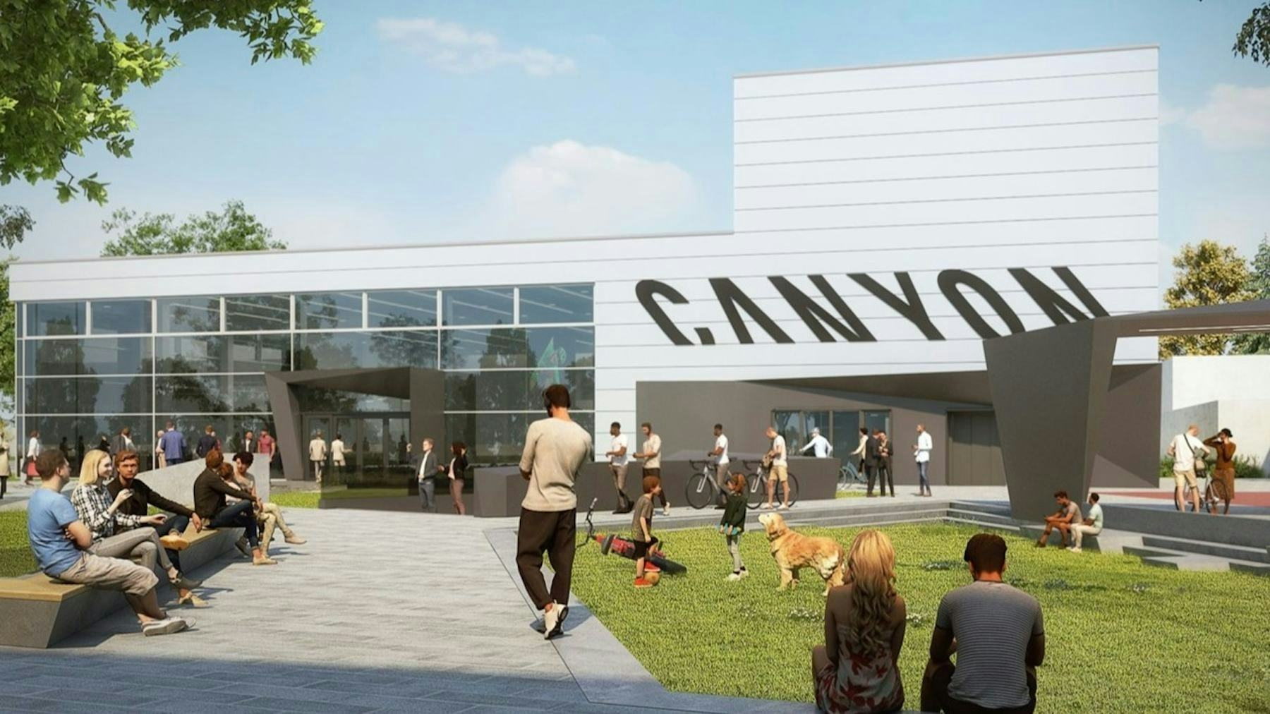 在母公司GBL宣布投資價值減損不久後,Canyon位於德國Koblenz園區(Canyon Campus)內的電動自行車體驗中心便舉行動土典禮。照片來源/Canyon