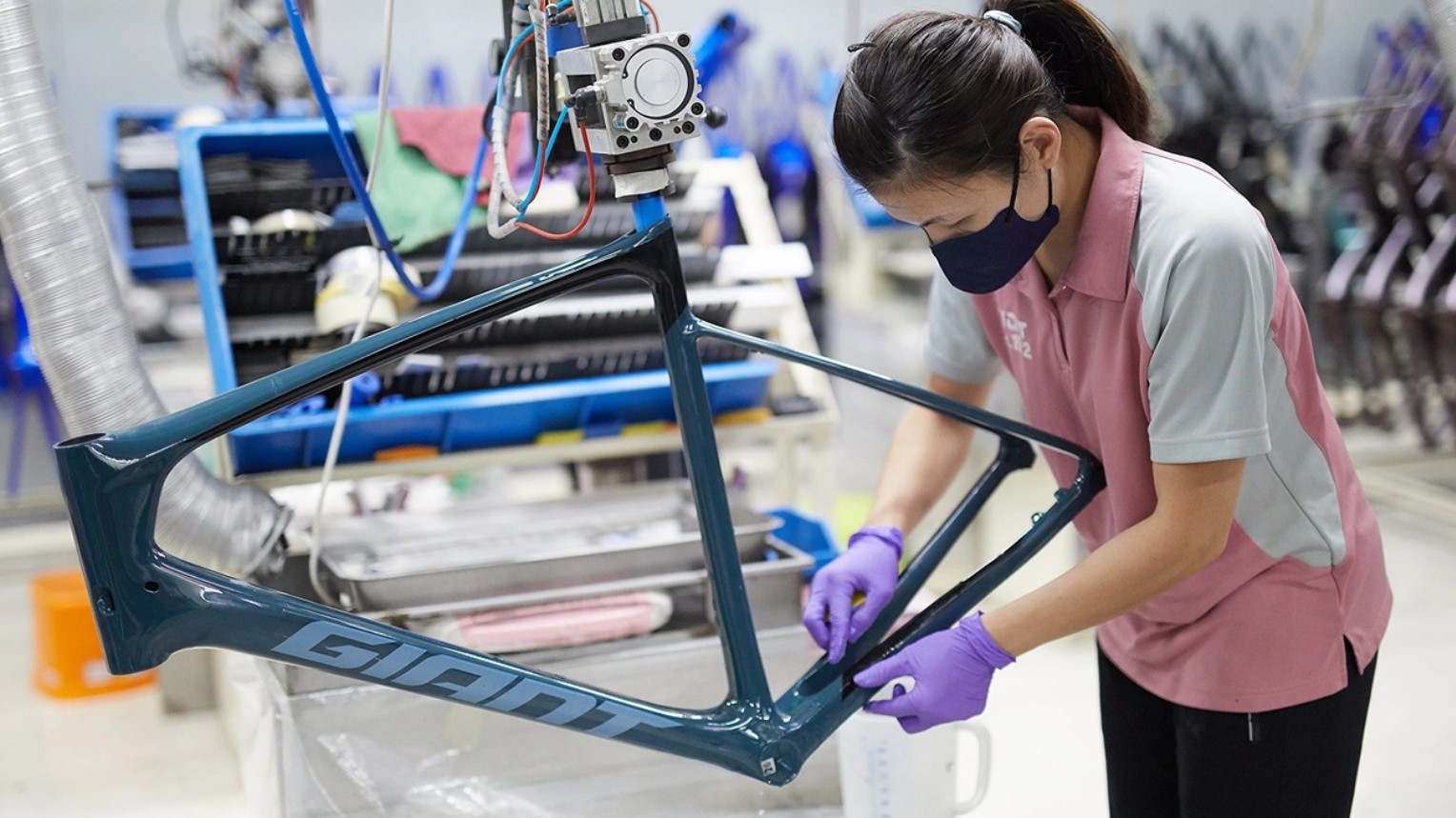 In its latest ESG report, Giant Group calculated a CO2 emission of 19.9 kg per manufactured bike in 2024. - Photo Giant Group