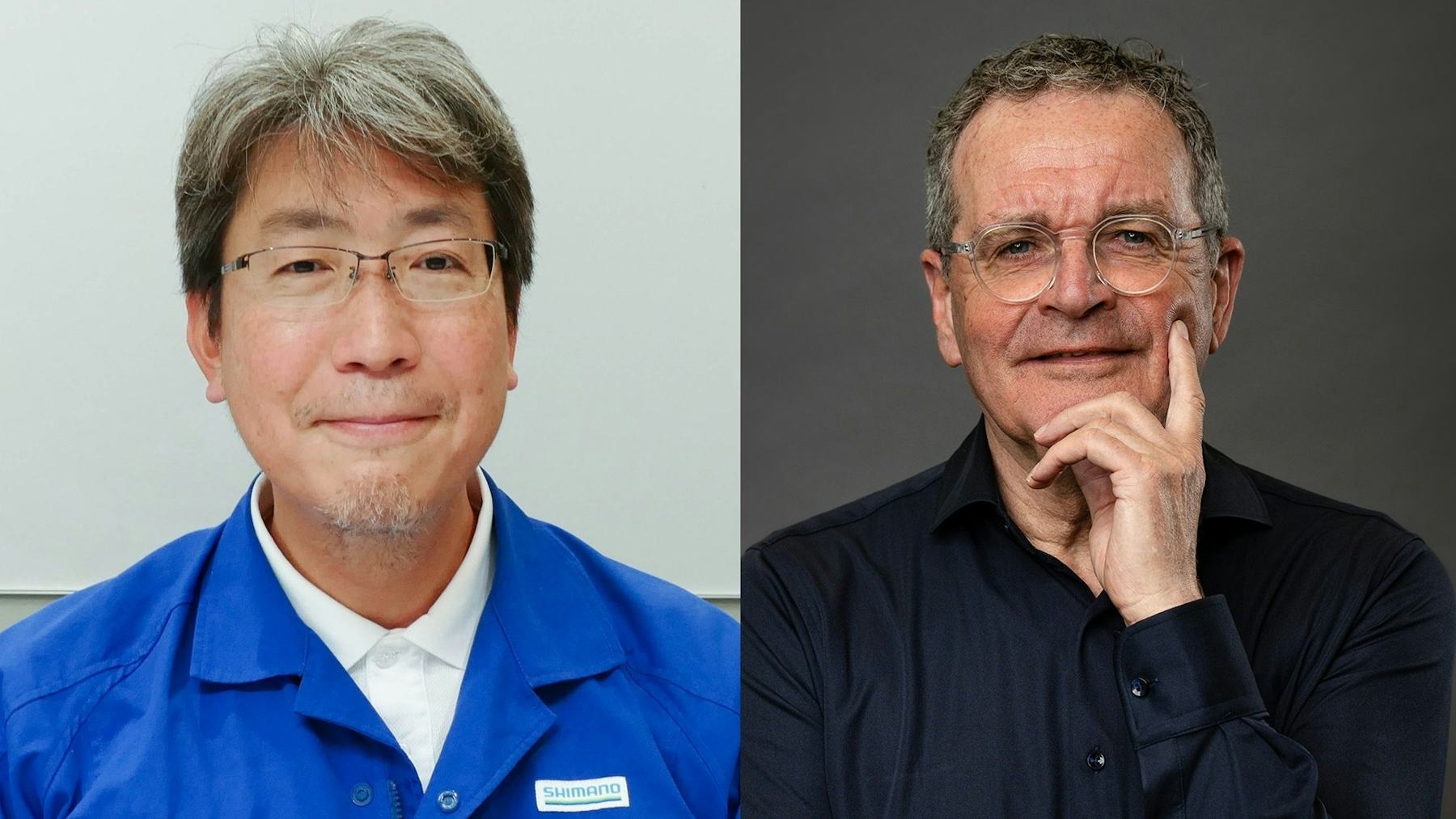 （圖左）Fabio Takayanagi將接任（圖右）Marc van Rooij職務。照片來源／Shimano Europe