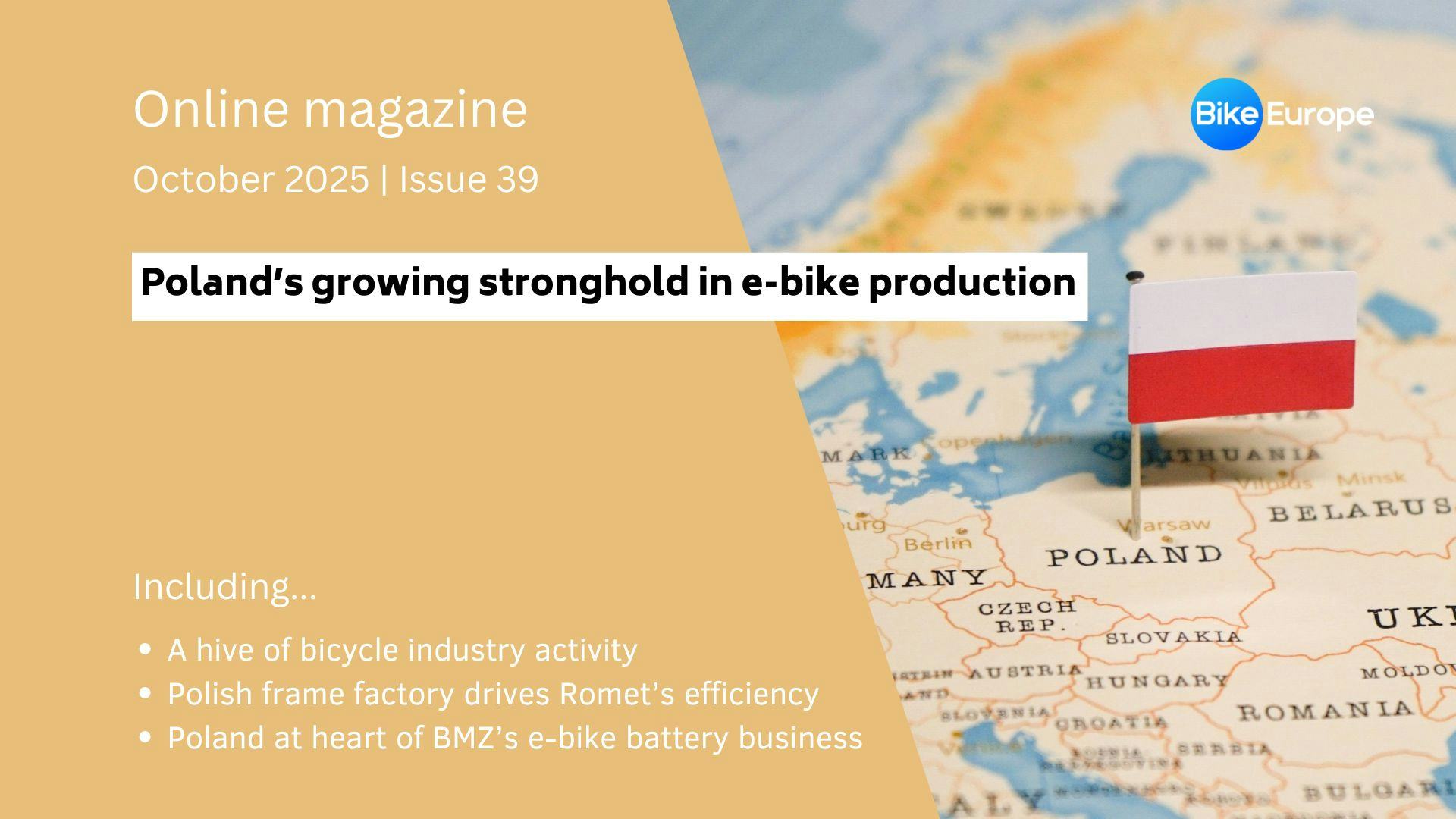 Poland's growing stronghold in e-bike production