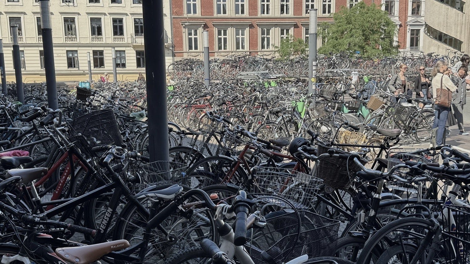 “European cities are more densely populated and have better public transport networks," Latz said. – Photos Phil Latz