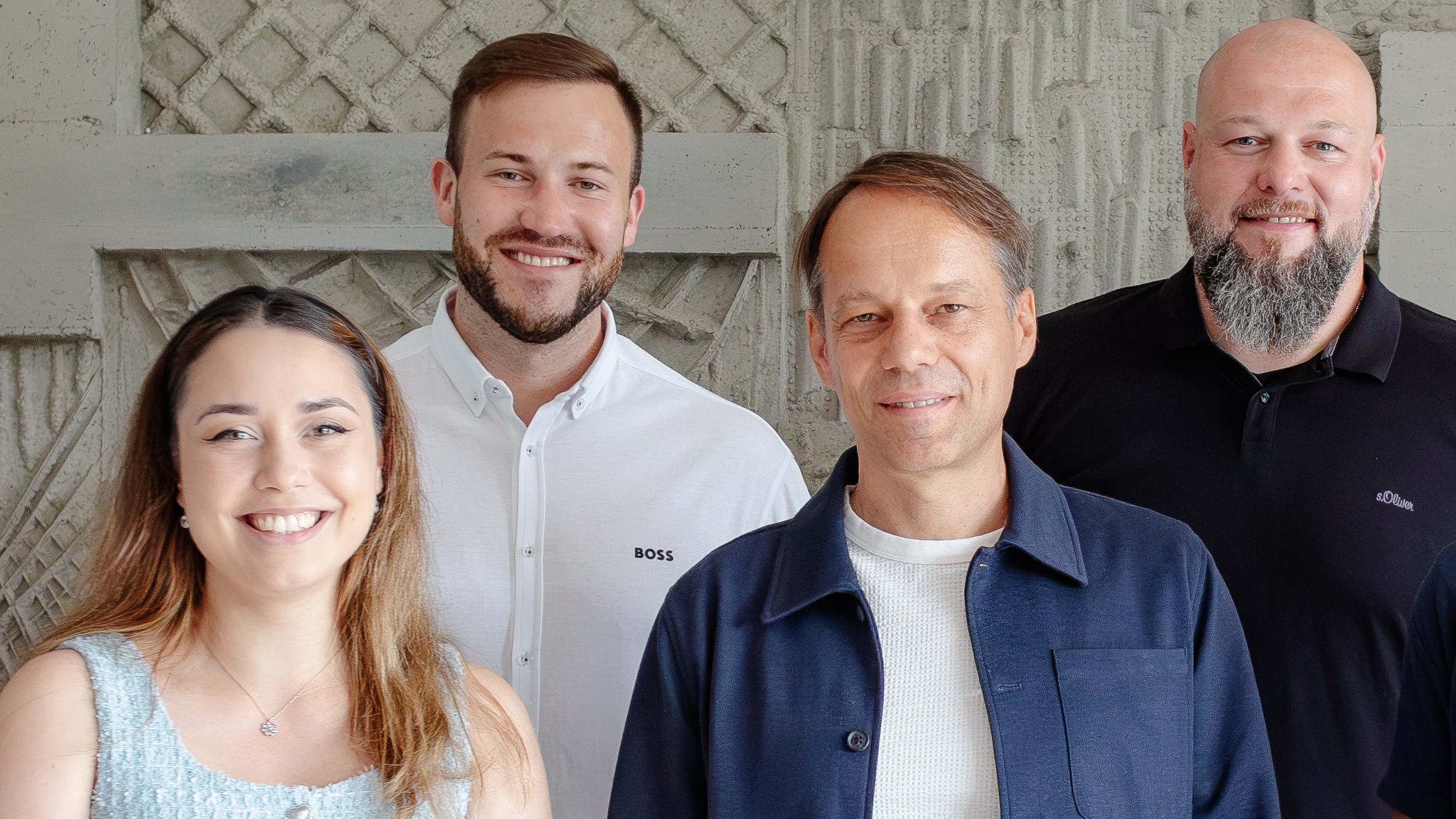 “We need to get closer to our customers,” said ceo Christoph Bantle (third on the right). - Photo Messingschlager