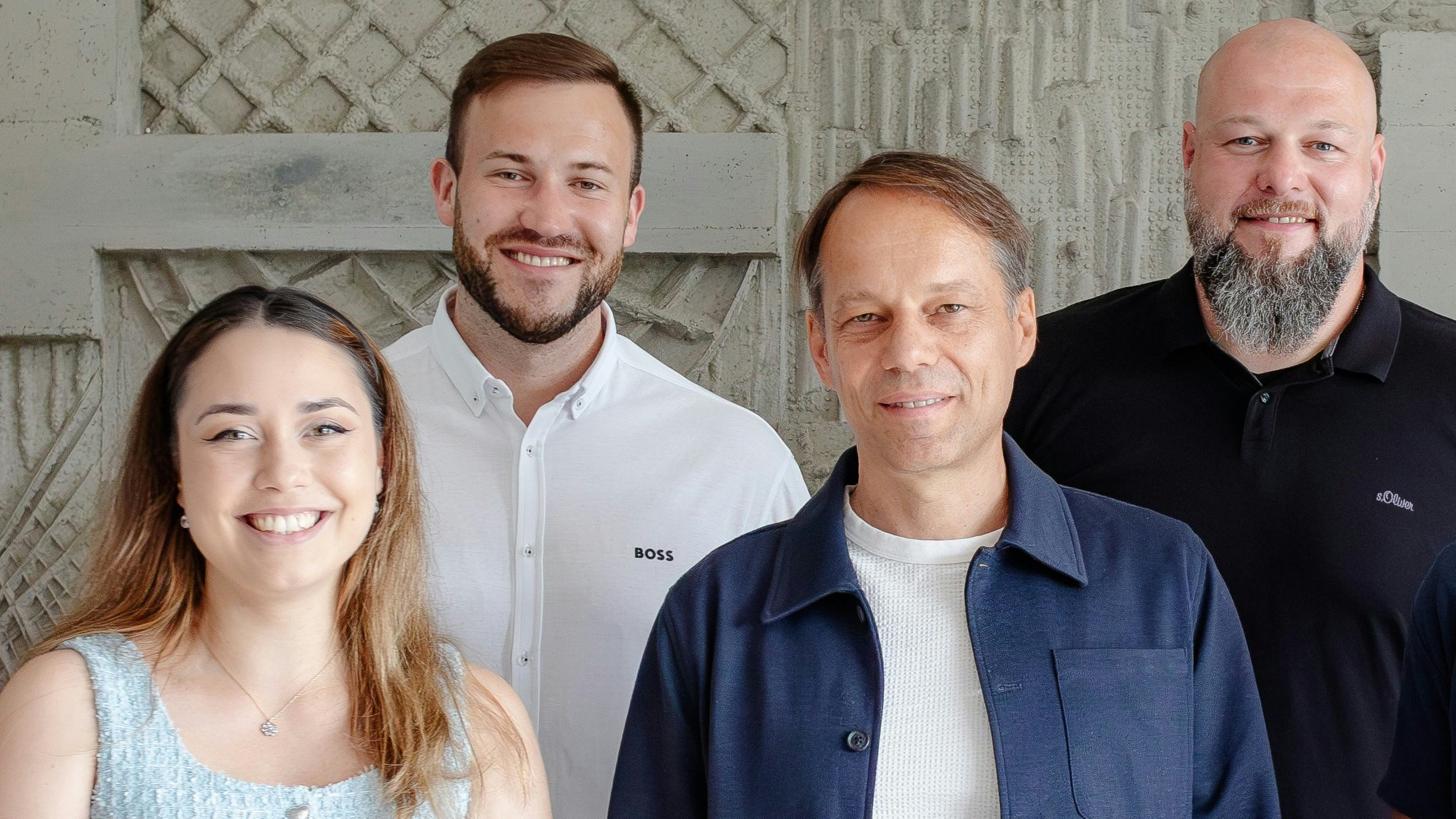 “We need to get closer to our customers,” said ceo Christoph Bantle (third on the right). - Photo Messingschlager