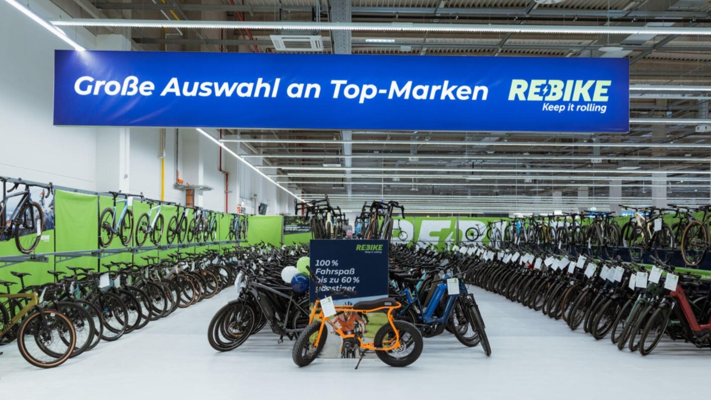 Tried and tested in Germany - one day all over Europe? Rebike Mobility shop-in-shops in Decathlon chain stores. – Photo Decathlon
