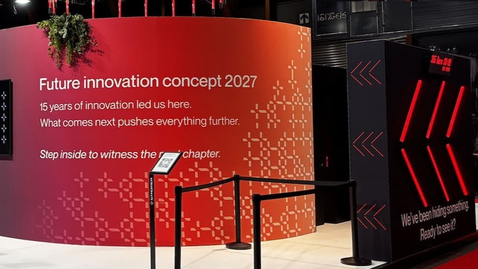 Stromer’s concept launch was under a veil of secrecy at the brand's booth at Velofollies. – Photo MyStromer.