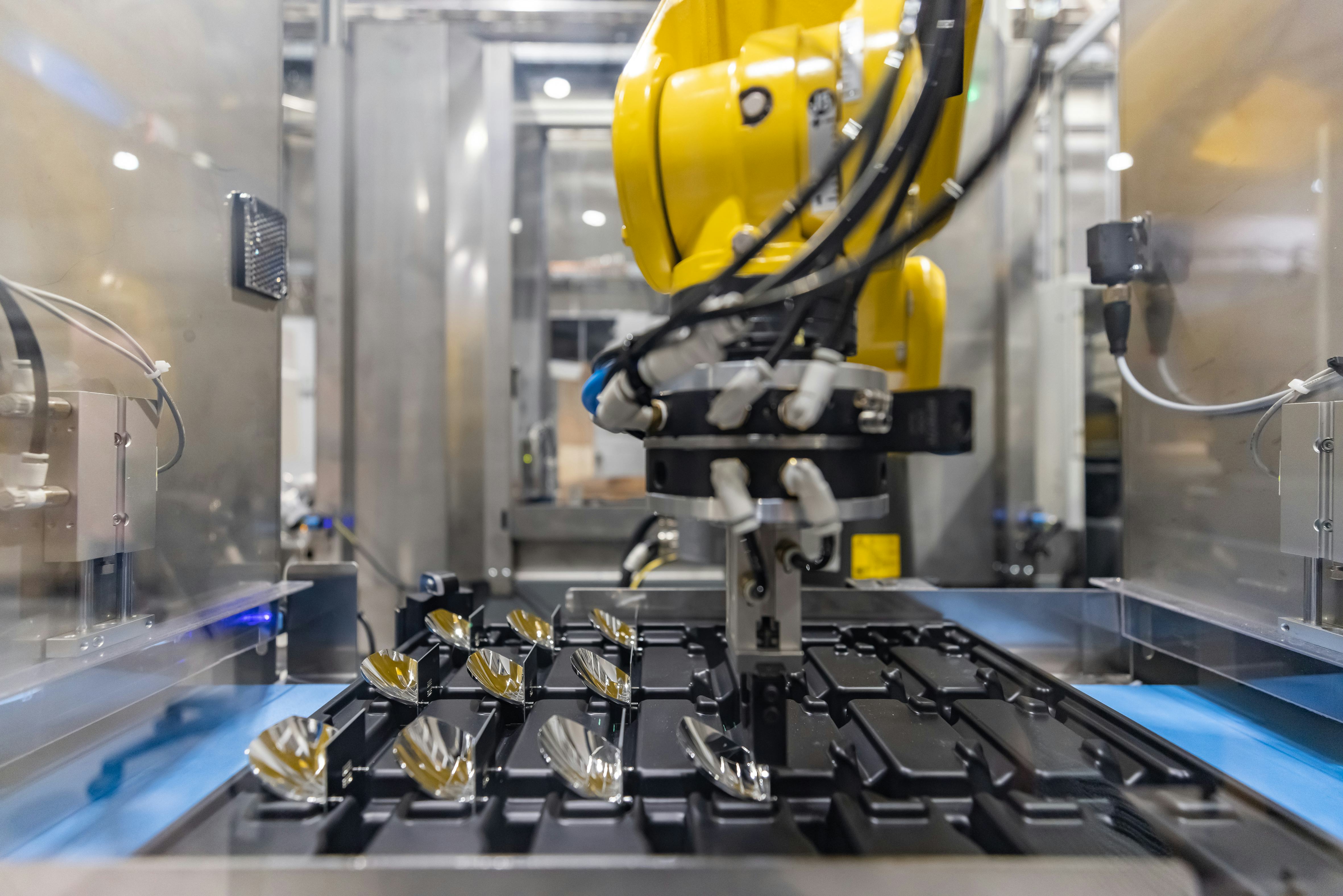 "We can produce certain components without a single hand touching the product”