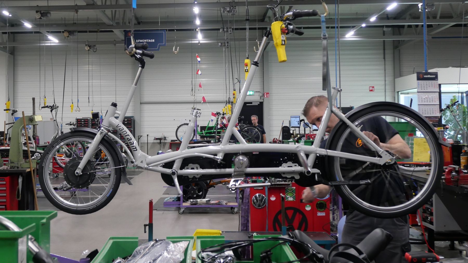 Rich in manufacturing history, Van Raam is strongly committed to producing high-quality, customised bikes for people with disabilities and seniors. - Photos Bike Europe 