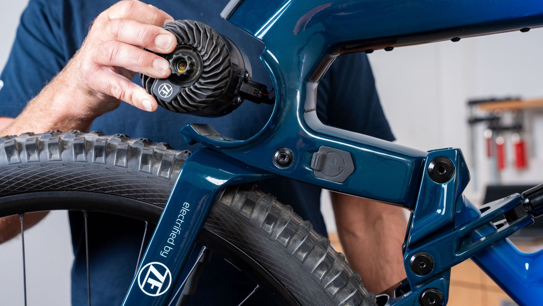 ZF focused on producing ultra-compact and lightweight motors. – Photo ZF