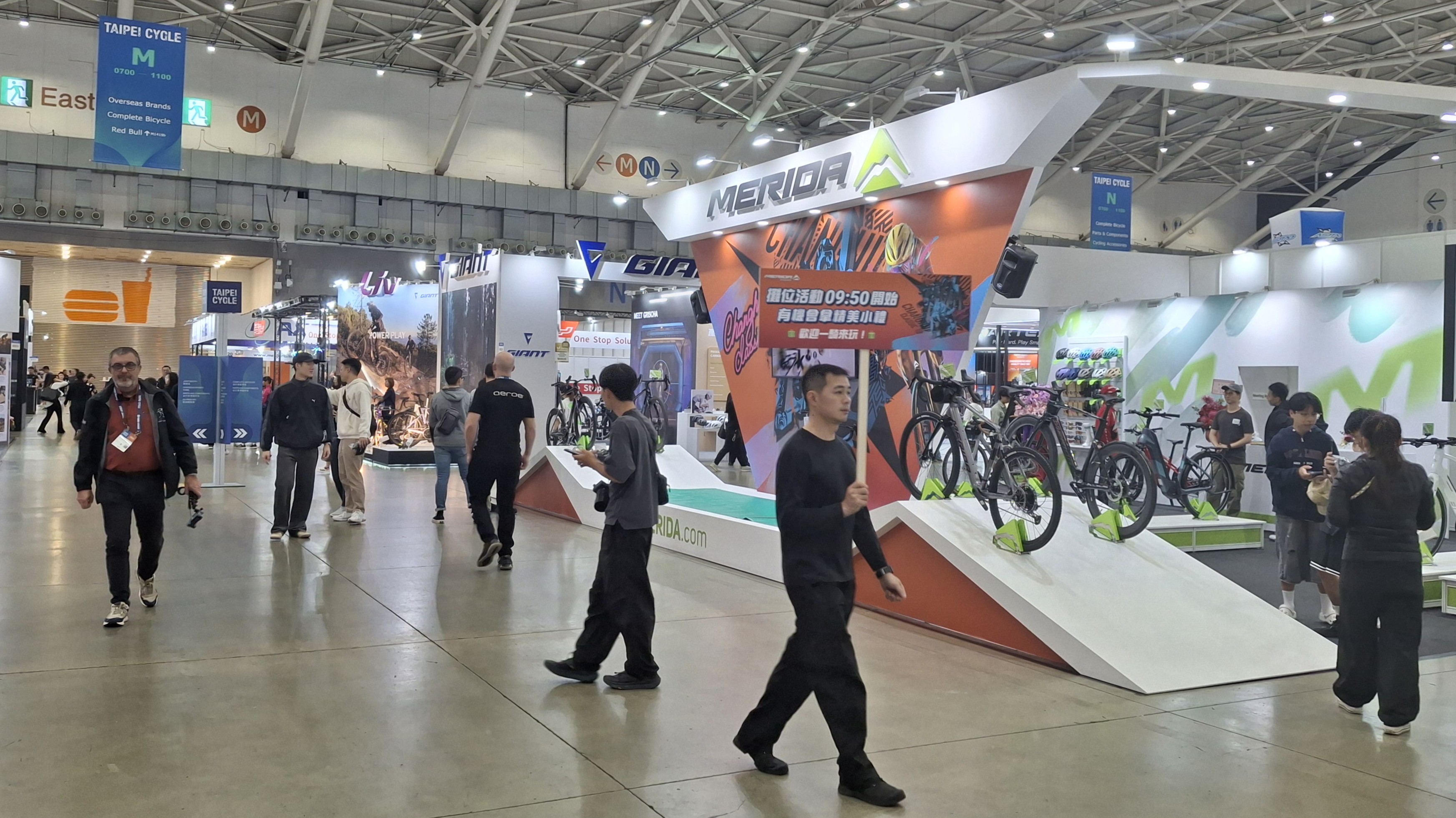 The industry gathered for the 2026 Taipei Cycle Show from 25-28 March. – Photo Bike Europe