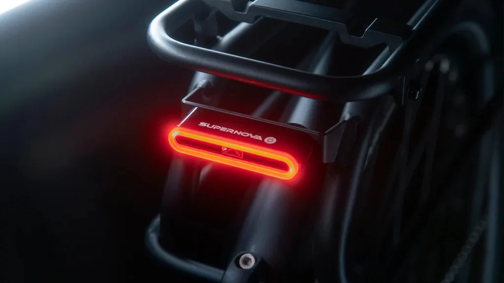 Supernova tail lights are known for their lightweight build, high-brightness output and battery-free power supply. – Photo Supernova