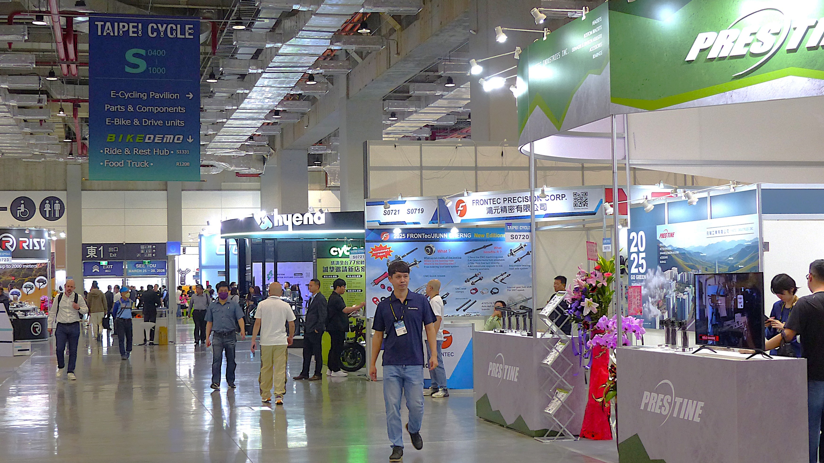 Taipei Cycle Show 2026 will open its doors from 25 to 28 March. – Photo Bike Europe