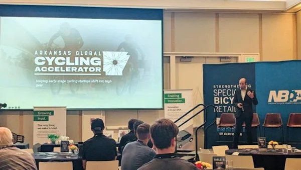 Cycling startups from six countries in Arkansas accelerator program