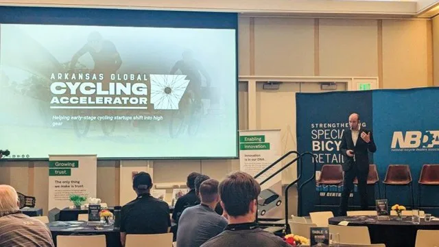 The Arkansas Global Cycling Accelerator is dedicated to promoting 10 tech startups focused on cycling. – Photo Shutterstock