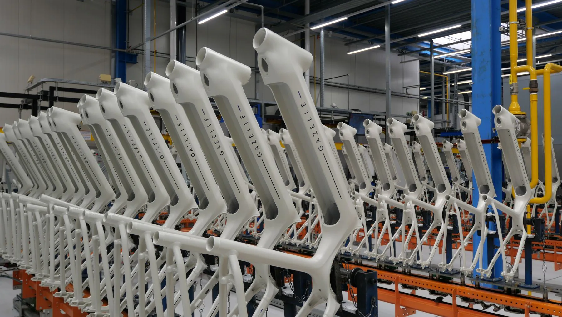 Gazelle has integrated the production of its modern e-bike range at it's 100 year factory in the Netherlands. - Photos Bike Europe