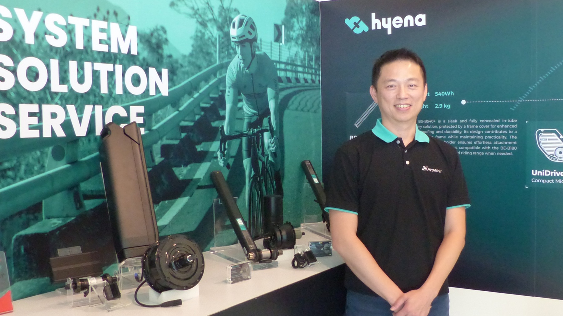 Hyena執行長Charlie Chuang表示：「電動自行車市場是公司最重要的業務，我們會持續將大部分資源投入其中。」圖／Bike Europe
