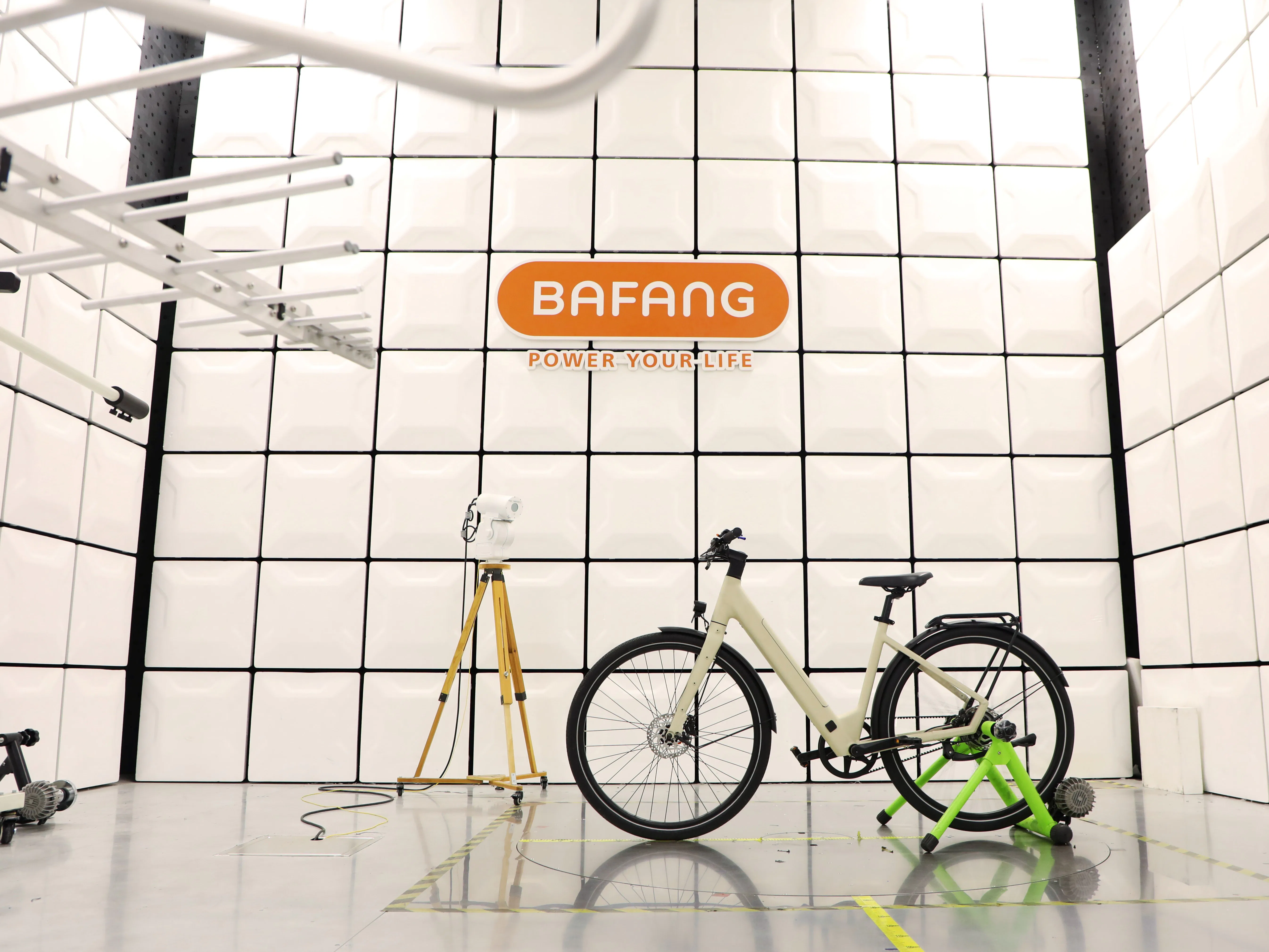 The company's laboratory is fully equipped for testing.