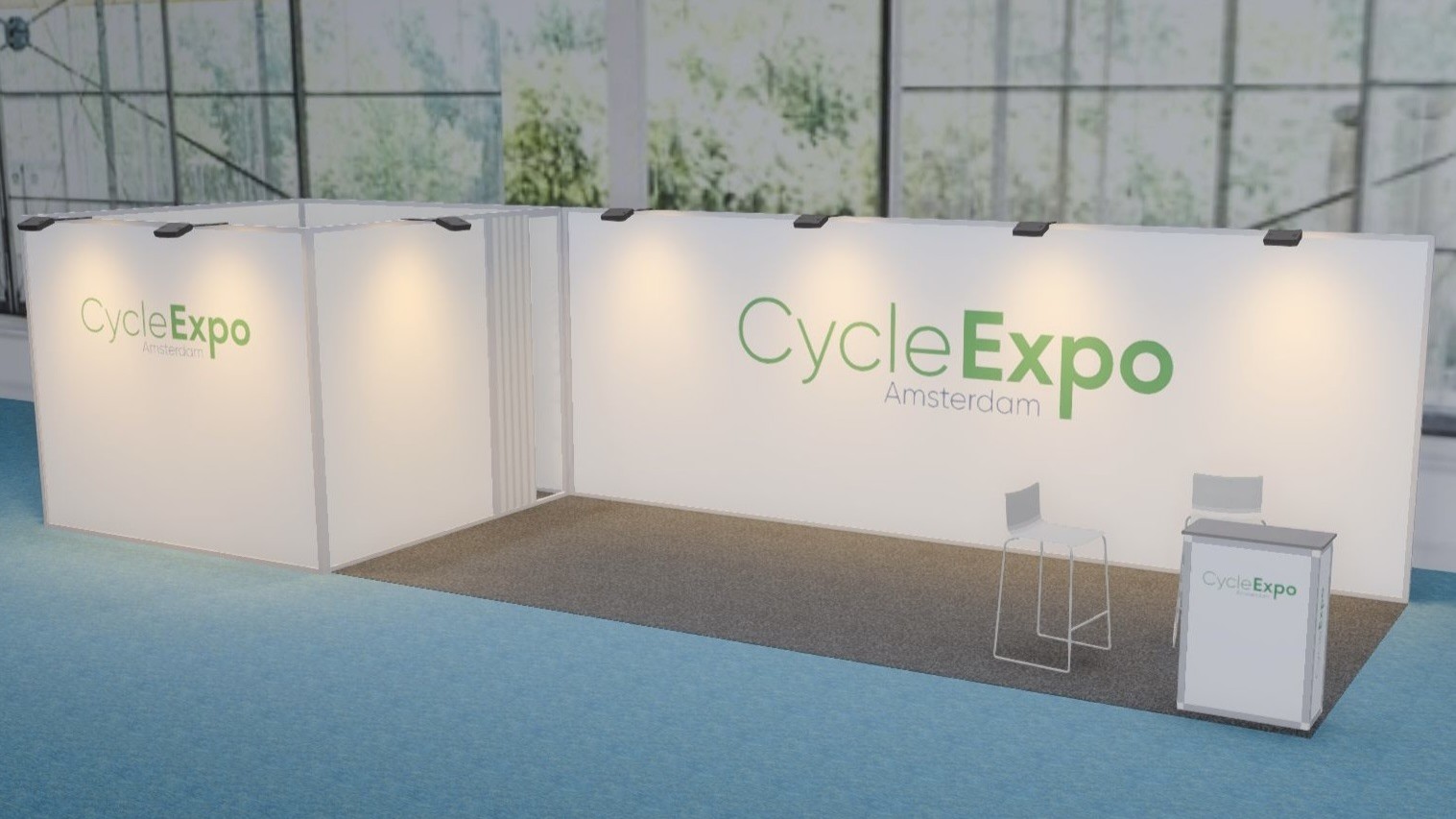 Exhibitors to the OEM platform can choose from 145 Full Service Stands of various sizes, all of which will be printed with imagery provided by the exhibitors to give a clear and uniform appearance, whilst keeping costs manageable. – Photo CycleExpo