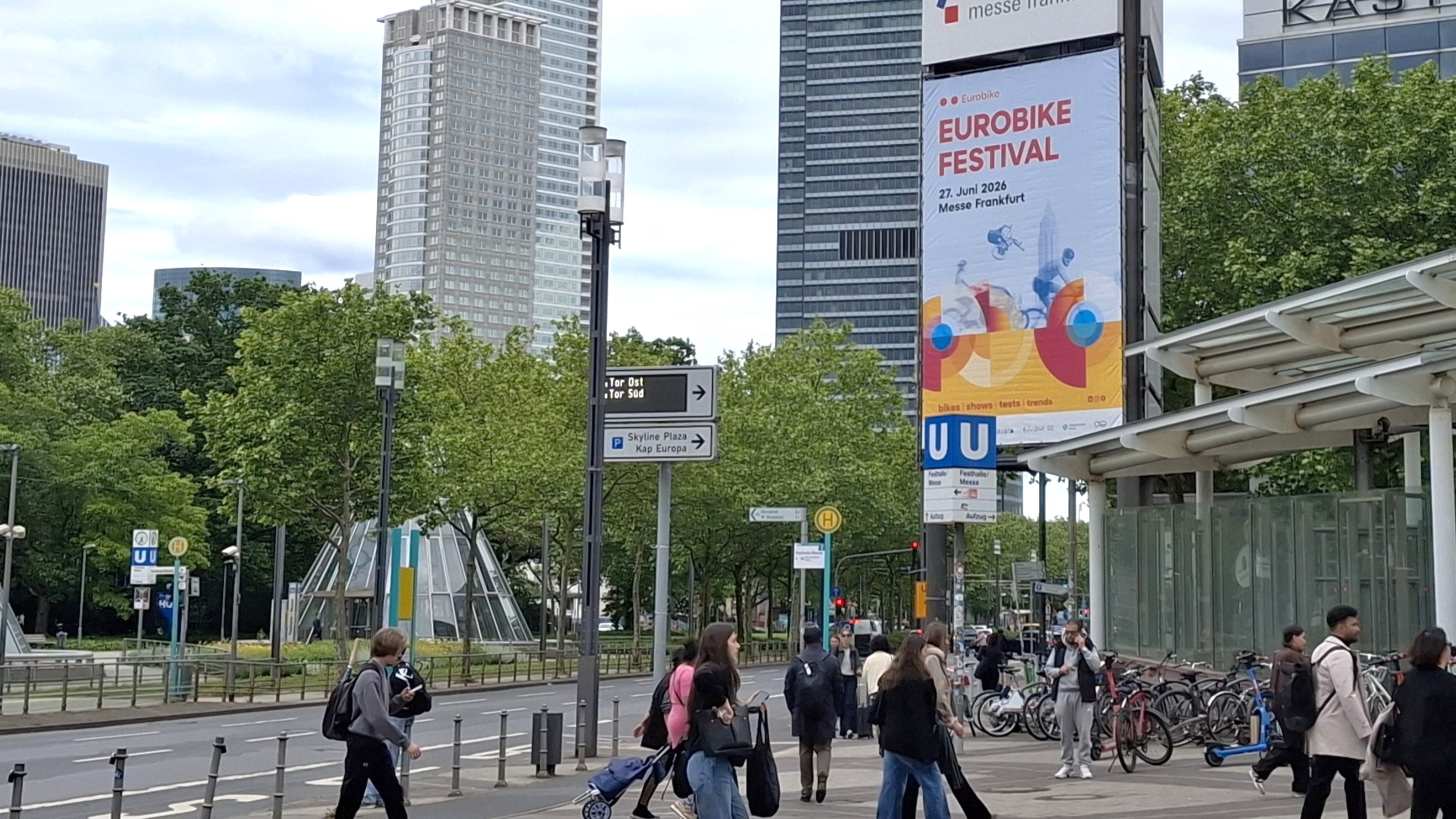  

Frankfurt is gearing up to the 2026 Eurobike, and already looking ahead to big changes coming in 2027. – Photo Bike Europe