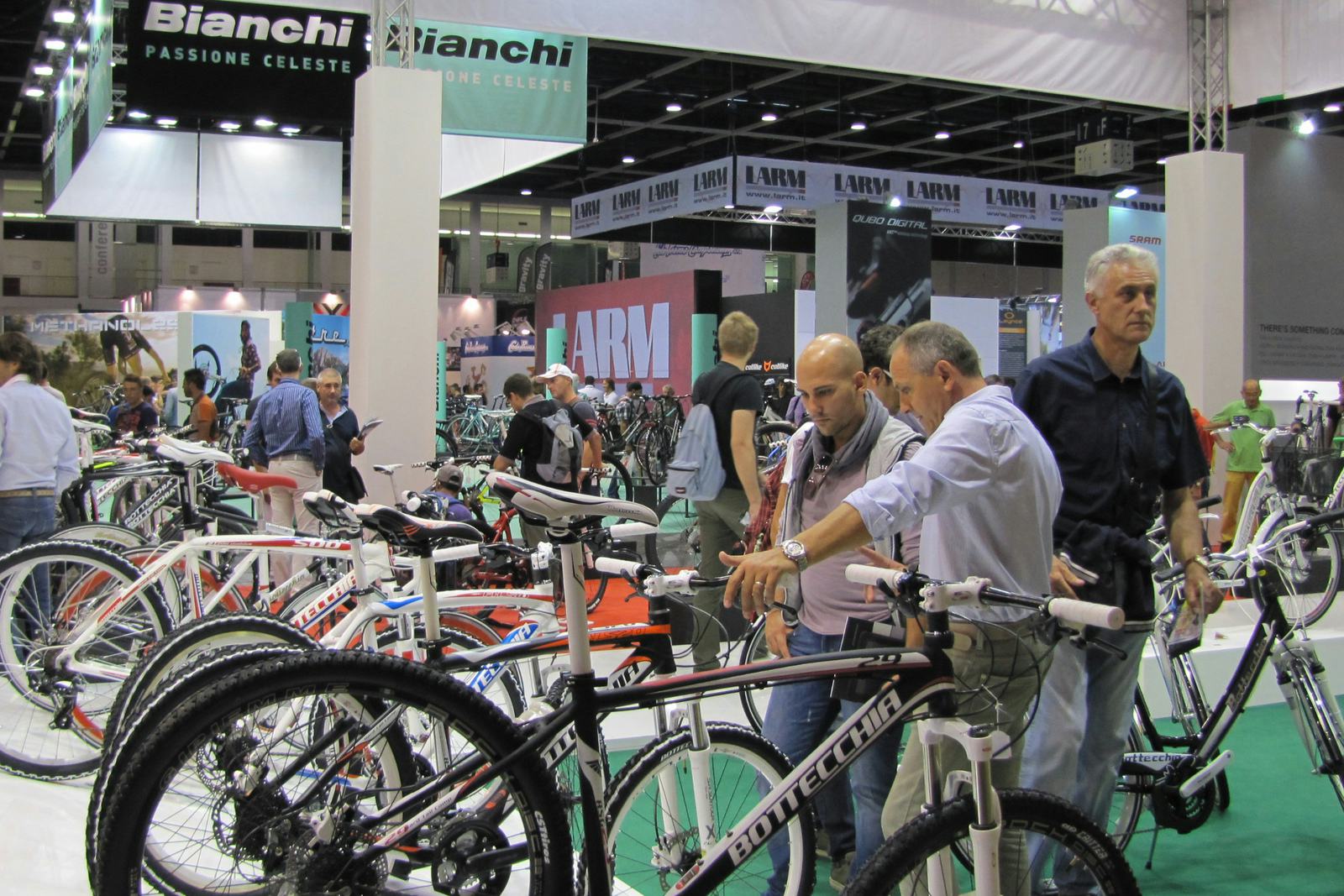 Expobici has developed quickly as the place to be for the Italian bicycle industry.