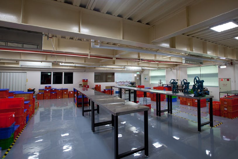 Kind Shock’s new factory includes a clean room manufacturing facility.
