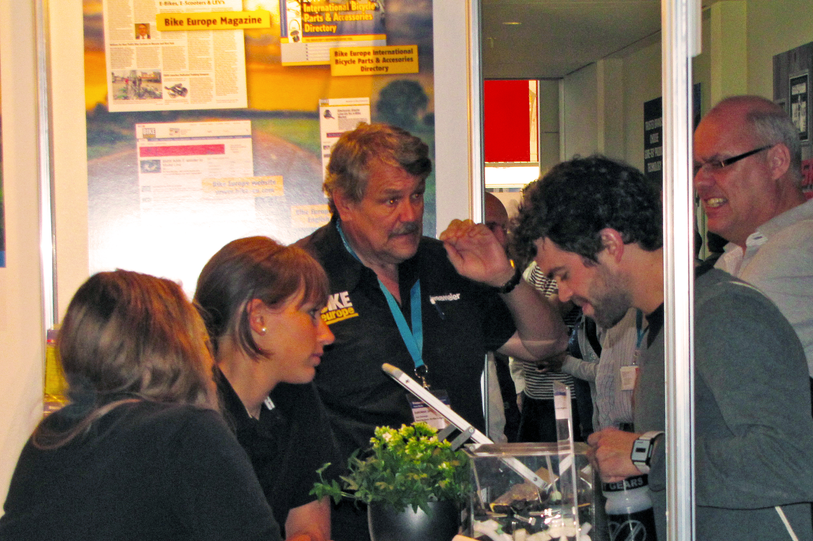 Several hundred Eurobike visitors took part in this guessing game.