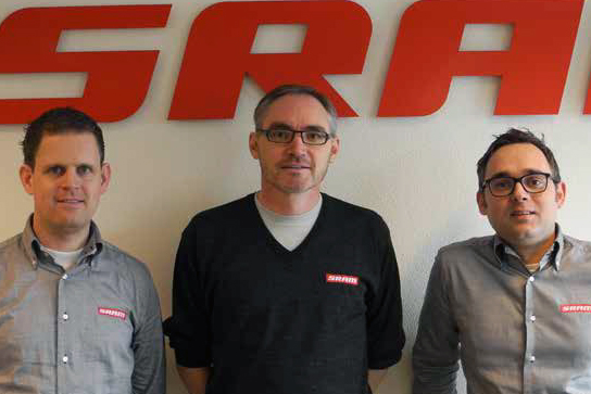 From left to right: Martijn Merkx (EU Dealer Service Manager), Robert Priest (EU Sales Director) and Rogier Lenderink (EU Dealer Marketing Manager).