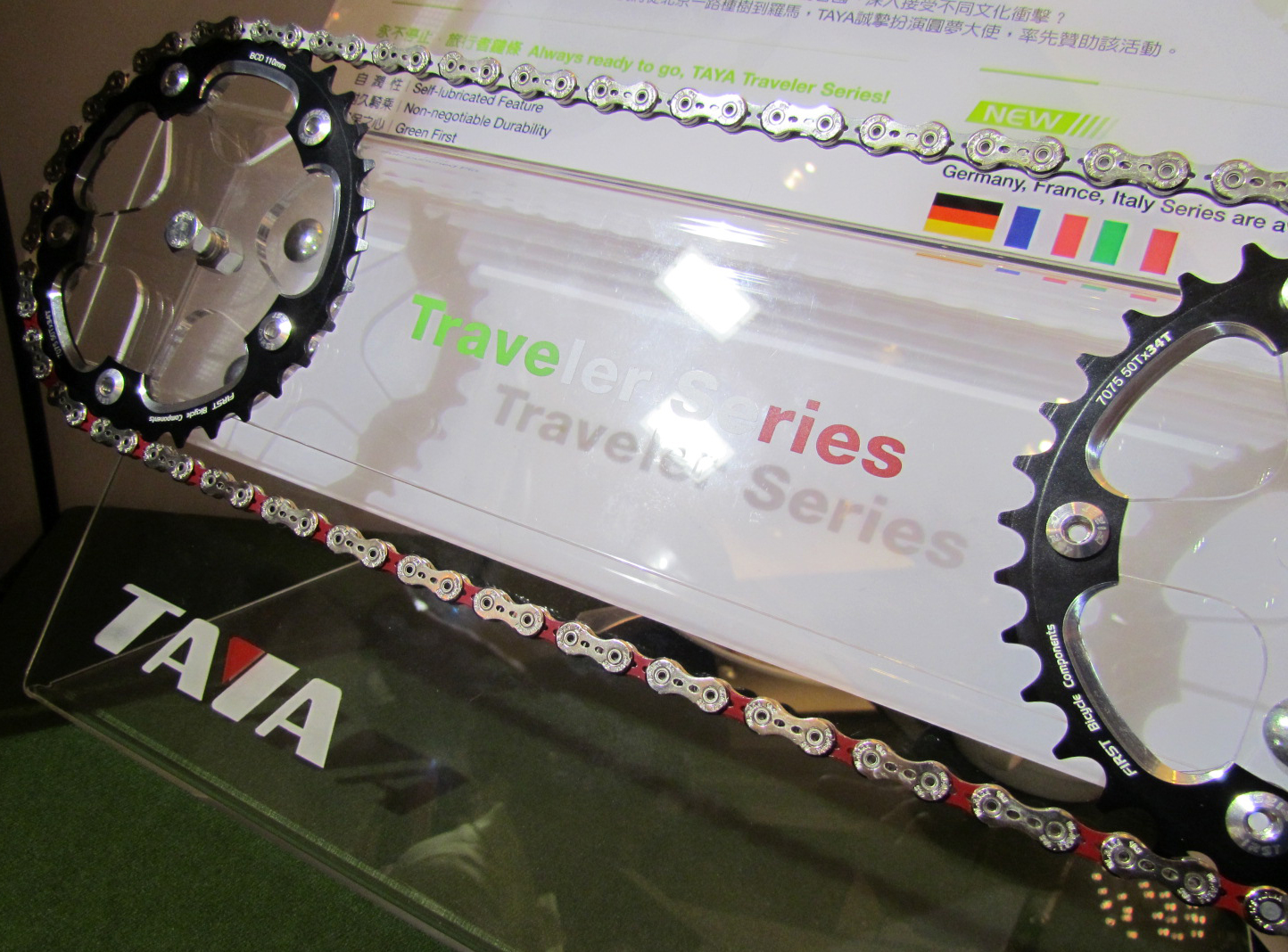 Taya also developed durable & eco-friendly practical chain solutions. 