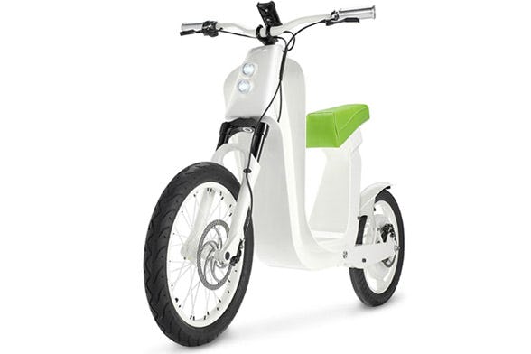 The Xkuty presents a look into the future trend on electro mobility on two wheels. - Photo Electric Mobilty Company
