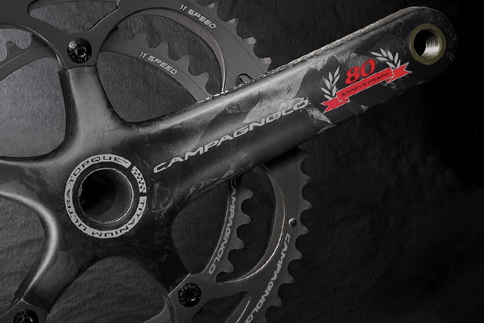 Campagnolo’s Anniversary Collection will be produced in a limited run. - Photo Campagnolo

