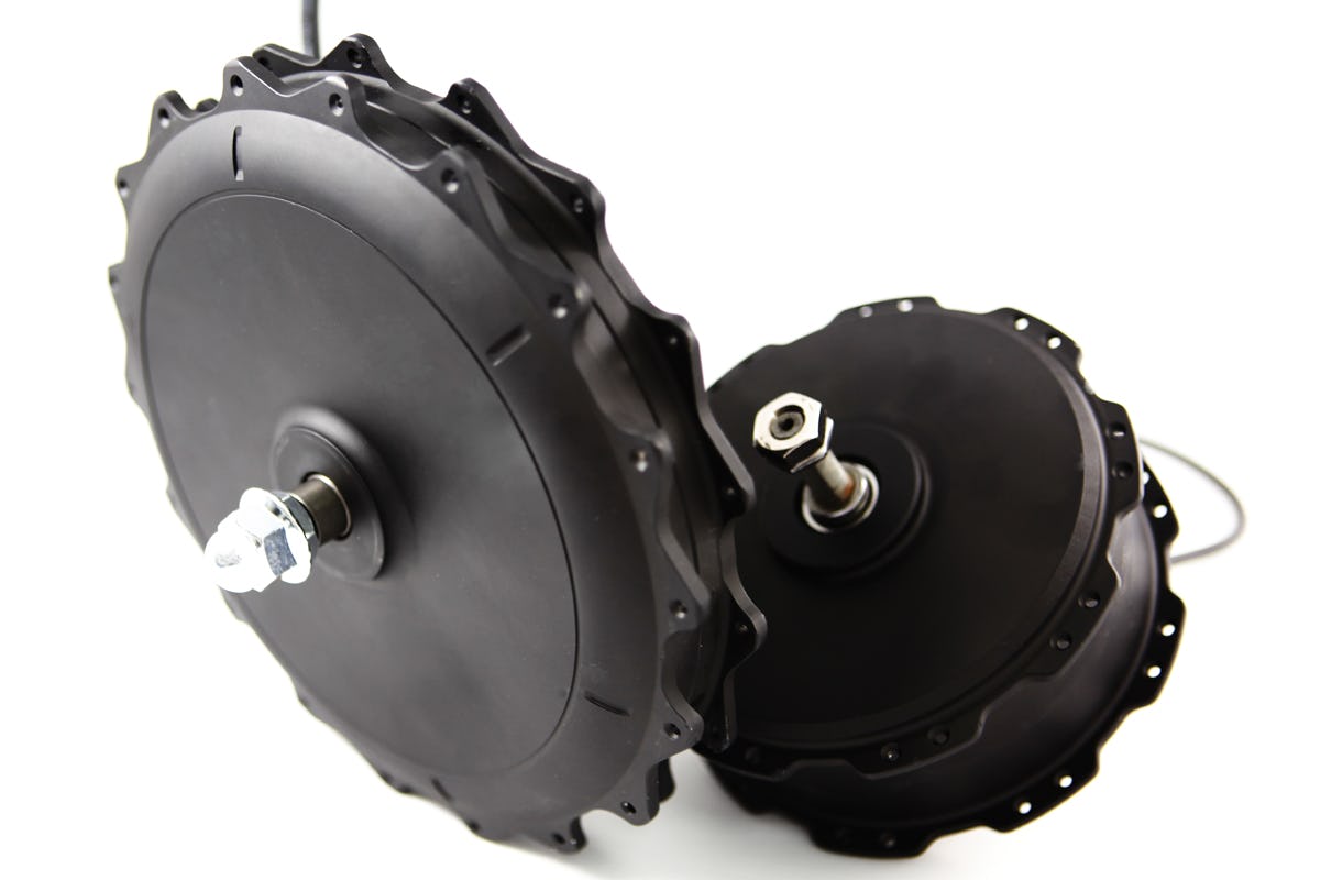 TDCM hub motors fit all popular wheel sizes between 16-inch and to 700c. - Photo TDCM
