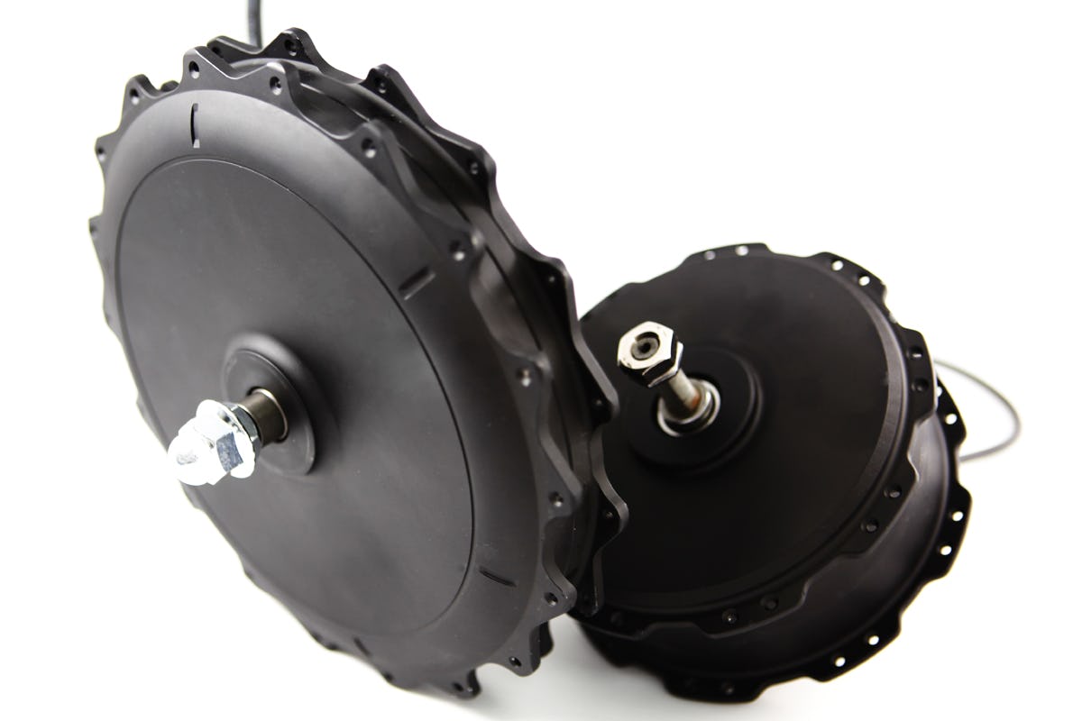 TDCM hub motors fit all popular wheel sizes between 16-inch and to 700c. - Photo TDCM