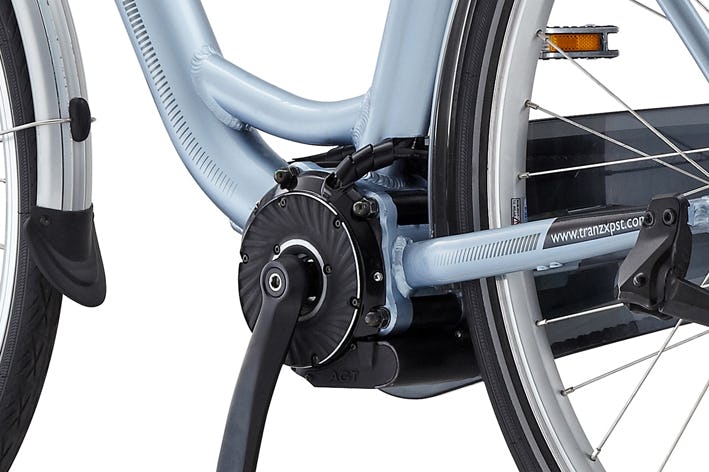 The M25 is completely integrated into the bicycle frame and compatible with nearly every brake and shifting configuration. - Photo TranzX
