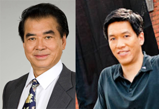 Dr. David Hon (l.) and Joshua Hon, the key players in the dispute. - Photo Bike Europe