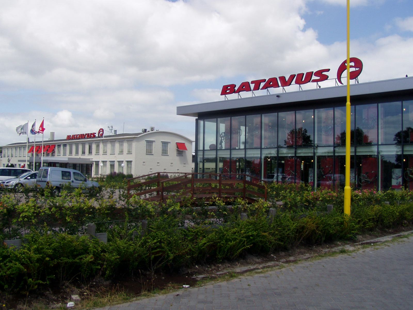 Sparta自行車和電動自行車將移師到照片中Batavus位於荷蘭Heerenveen的生產基地。